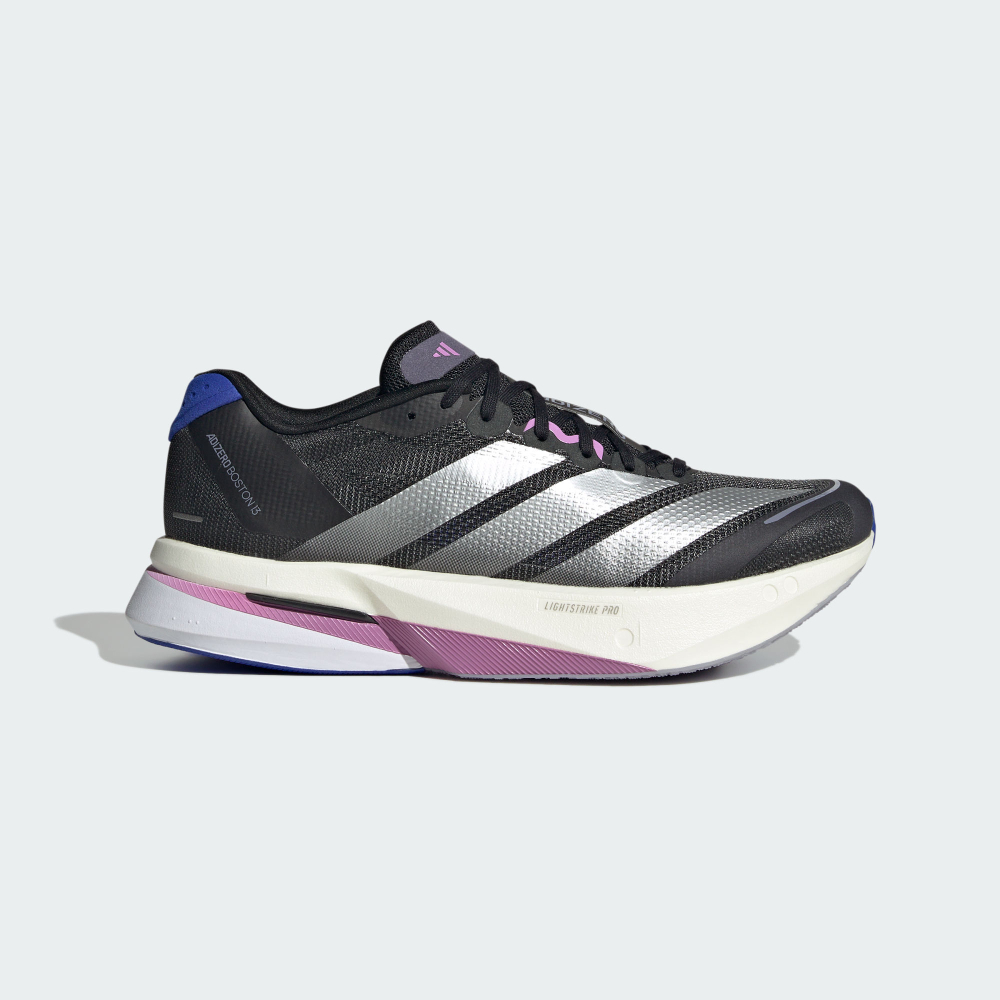 ADIDAS ADIZERO BOSTON 13 跑鞋 黑-JS4950 米-JS4952