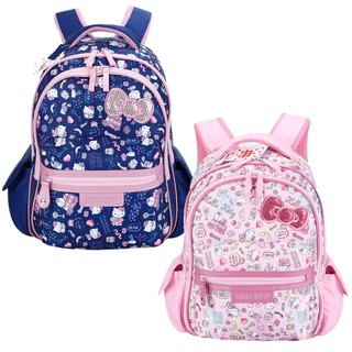 【優貝選】三麗鷗HELLO KITTY滿版印花小學生書包 後背包(1-3年級適用)