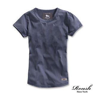 Roush - 女生水洗柔棉圓弧短TEE【N912268】NG商品