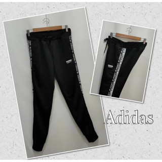 ☀️二手衣☀️Adidas 男款 三葉草串標厚運動長褲36號AE00252