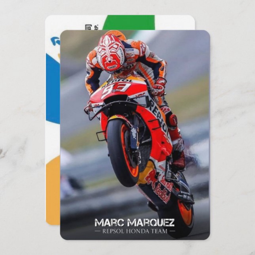 MotoGP西班牙 Marc Marquez車手悠遊卡 (實體悠遊卡,非貼紙) Ducati Lenovo本田車隊