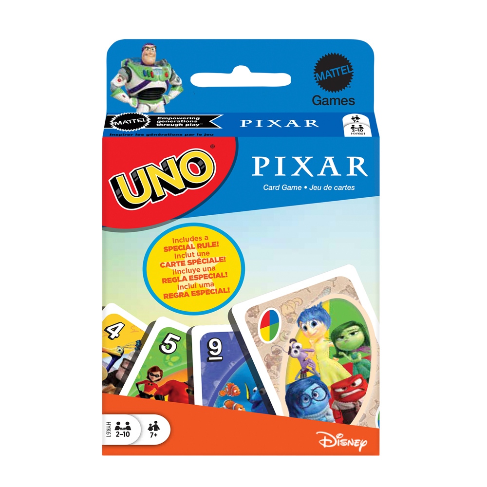UNO PIXAR皮克斯 遊戲卡 桌遊 正版 美泰兒