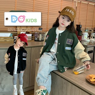 DO Kids童裝 臺灣現貨-韓系棒球夾克外套 男女童裝 春秋冬季新品 兒童 中小童 大童 長袖 上衣 外套 夾克