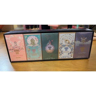 Anna sui安娜蘇 許願精靈/童話獨角獸/童話美人魚/綺幻飛行/金色獨角獸 5ml 香水禮盒