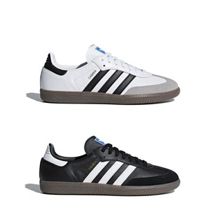 【ADIDAS】愛迪達 SAMBA OG 休閒鞋 德訓鞋 經典 黑白 男女鞋 -B75806 B75807