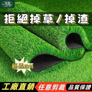 室內草皮 ⭐不掉渣超模擬柔絲人工草皮 【清雅】模擬草坪 加密加厚地毯 陽臺裝潢 鋪墊 戶外幼兒園 假草皮地墊