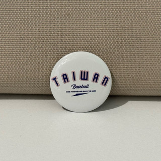 TAIEAN Baseball 小別針 （直徑三公分）