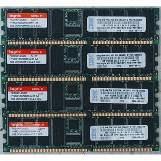DDR 伺服器用 記憶體 高品質 DDR PC-2100R RAM 1GB REG ECC