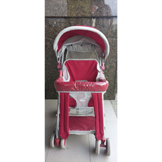 [二手]臺灣製 嬰幼兒手推車 有輪機車椅 簡易推車機車椅 三用揹架手推車 背架車 機車椅
