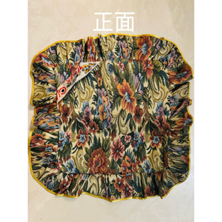 複古風 棉麻 提花 鄉村風 抱枕 靠枕 不含芯 出清商品