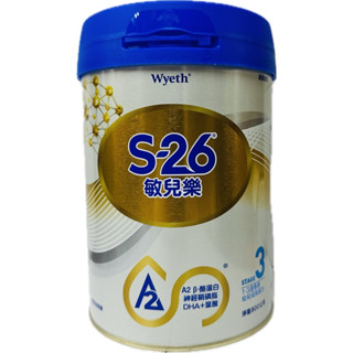 惠氏wyeth S-26敏兒樂幼兒成長奶粉 3號 800公克