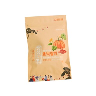 韓國 南瓜紅豆茶 2g X 20入 紅豆茶 南瓜茶 無香料 無咖啡因