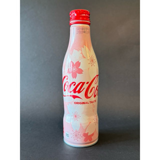 可口可樂 Coca-Cola 櫻花限定版曲線瓶。全新未拆封。