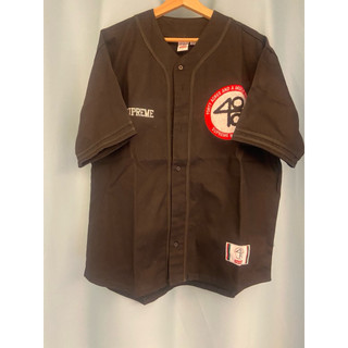 Supreme 40 Acres Twill Baseball Jersey (SS25)短T短袖
