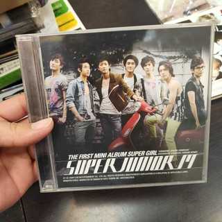 *二手CD光碟 Super Junior專輯: [SUPER GIRL]B版 $188