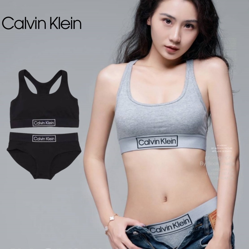 【Z-ONE】正品公司貨 CALVIN KLEIN CK方框LOGO 復古引力帶系列無鋼圈襯墊可拆套組