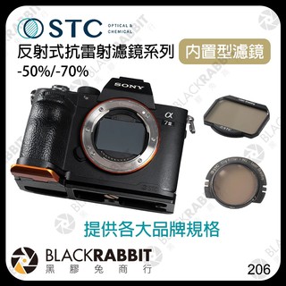 【 STC 反射式抗雷射濾鏡 內建型濾鏡 】 Canon Sony Nikon 黑膠兔商行