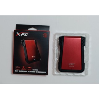 ADATA 威剛 2.5吋HDD/SSD硬碟外接盒/XPG EX500 - 二手九成新