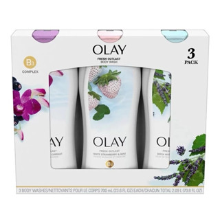 惜福品| OLAY沐浴乳三種香味|整組共6+2*罐不分售｜P&G出品｜美國電商在售中