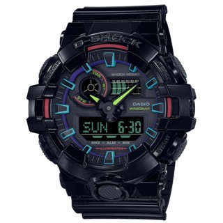 CASIO G-SHOCK虛擬彩虹系列電子錶 多功能 200米防水 鬧鈴 計時碼錶 倒數計時 照明 世界時區 多款型號