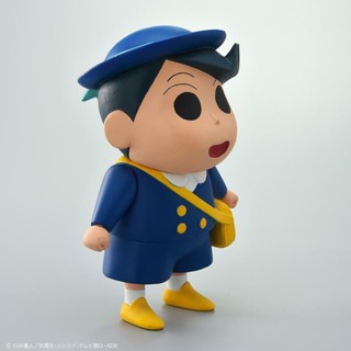 ㊣8058公仔部㊣日本購入 收藏品 PLEX 軟膠公仔 蠟筆小新 風間徹 幼兒園裝 老物