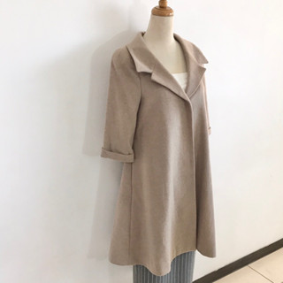 專櫃 jessica 純羊毛質感長版大衣 96%羊毛+4%喀什米爾cashmere