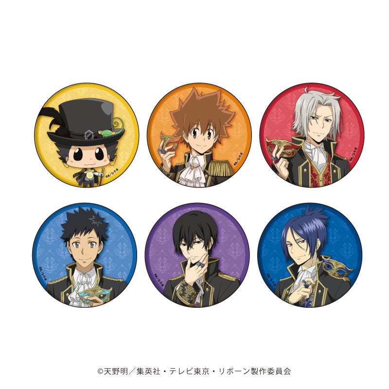 【日版盲抽】家庭教師 原畫插圖 徽章盲抽46 共6款 包盒(6入)