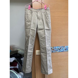 BLAENO基本款簡約休閒修身直筒褲/長褲