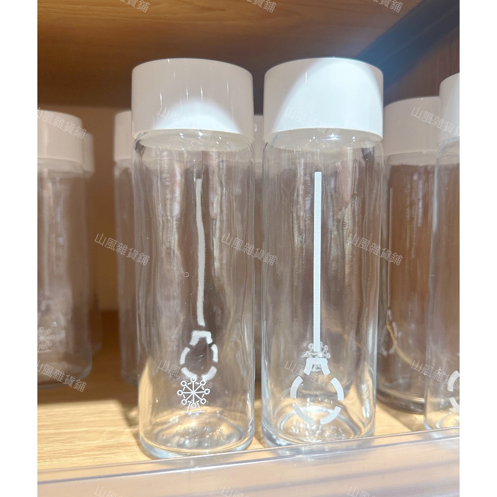 台灣代購 無印良品 MUJI 春池玻璃 玻璃水瓶 250ml 美麗華3周年紀念款 摩天輪 玻璃水杯 台灣限定