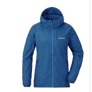 《montbell》Wind Blast Hooded Jacket 女款連帽風衣#1103323 _BGN