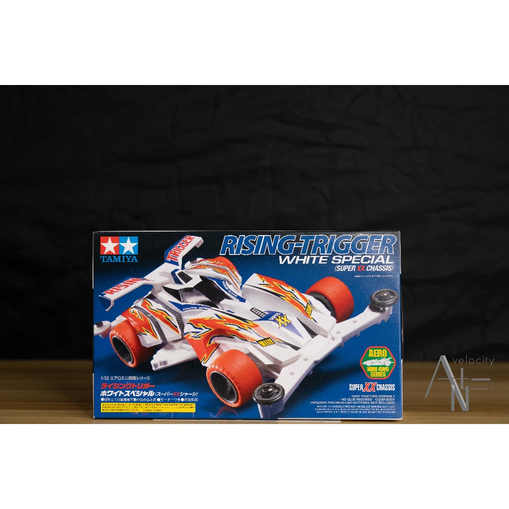 【反速度四驅車】TAMIYA 田宮四驅車 19619 白新三角劍