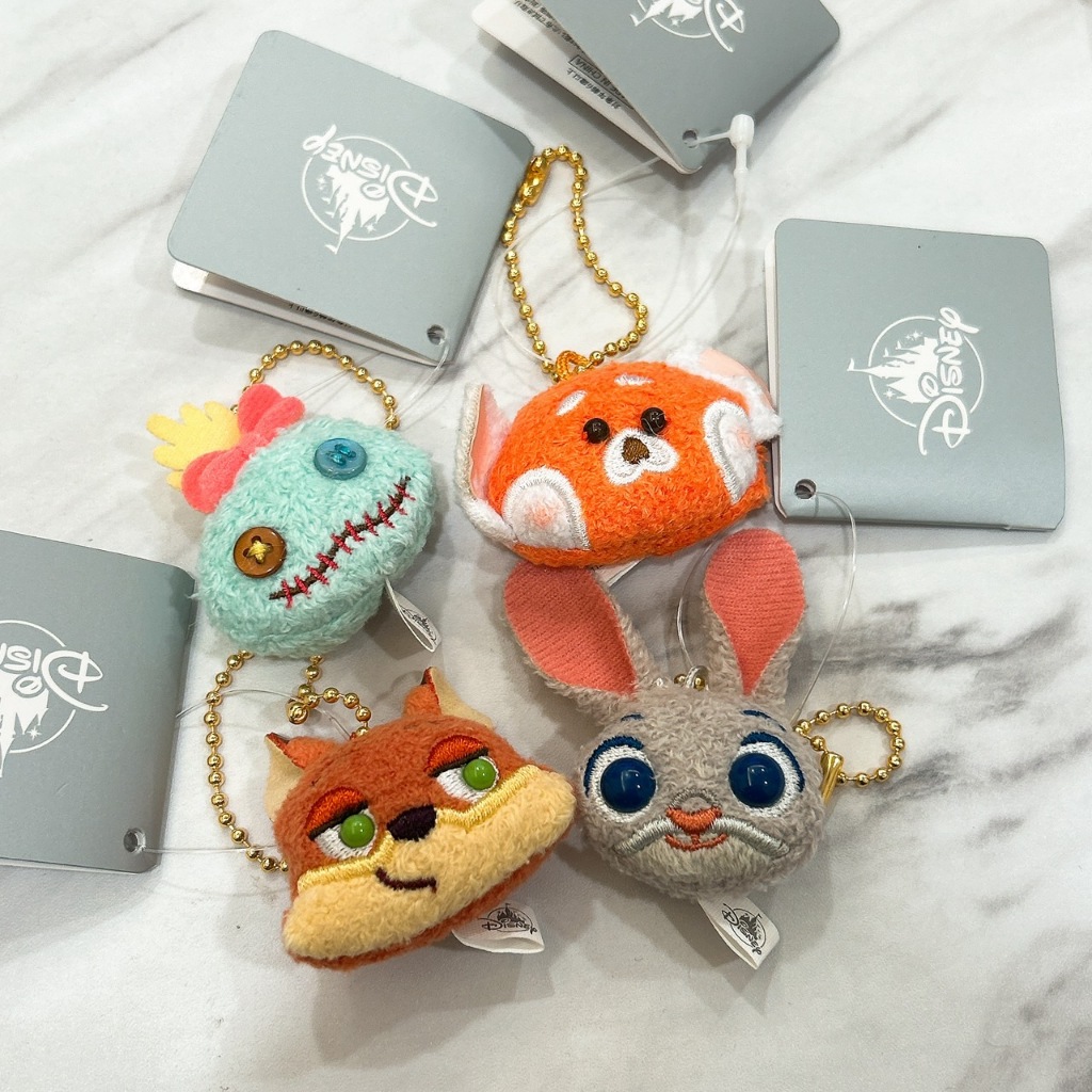 ✨日本正版現貨✨Disney迪士尼商店 卡通電影經典角色小臉吊飾Little Face系列 動物方程式 青春養成記
