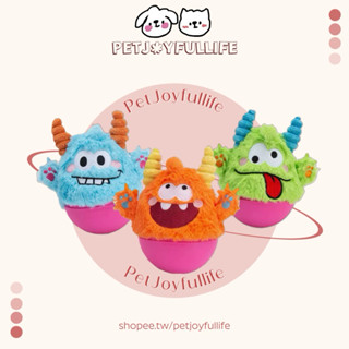 𝐏𝐞𝐭𝐉𝐨𝐲𝐟𝐮𝐥𝐥𝐢𝐟𝐞ᴗ̈ ▹現貨｜不倒翁小怪物｜寵物用品｜快速出貨｜Qmonster｜寵物玩具｜毛絨娃娃｜橡膠玩具