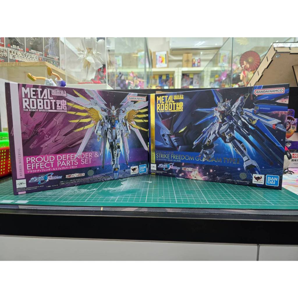 ~福引玩具商城~機動戰士鋼彈SEED FREEDOM 魂限定 MTTAL ROBOT魂 攻擊自由鋼彈貳式 + 榮耀捍衛者