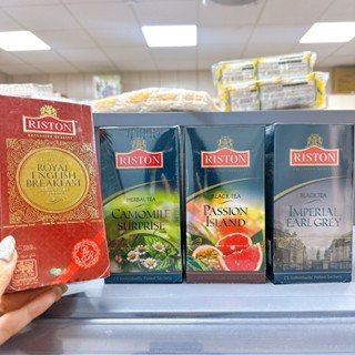 【小財好物】快速出貨 歐洲 瑞斯頓 RISTON 斯裡蘭卡精選茶品 早餐茶 紅茶 伯爵茶 莓果茶 水果茶 茶包 沖泡茶包