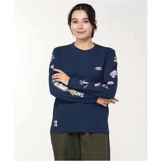 CHUMS 男 Space Adventure Brushed L/S T-Shirt長袖T恤-CH012454N001