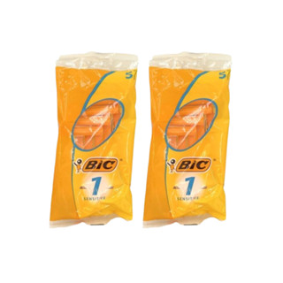 Bic 拋棄式刮鬍刀 每包5支 x2包 Sensitive 敏感款