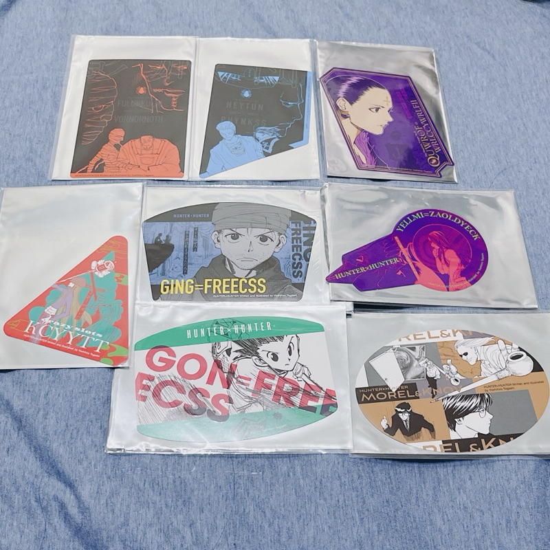 全職獵人 獵人 JCS限定 角色異形卡片 明信片 收藏卡 小傑 團長 庫洛洛 伊耳謎 飛坦 金 凱特