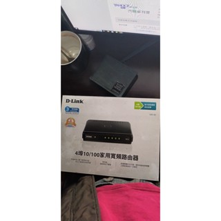 D-Link 4埠10/100家用有線寬頻路由器DIR-101