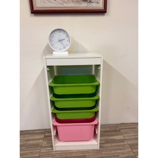 《大淡水二手精品傢俱》IKEA粉紅抽屜簡約收納櫃 臺北二手傢具#新北二手傢具#林口二手傢具#桃園二手傢具