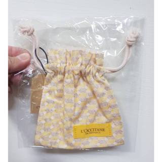 全新 L’OCCITANE 歐舒丹束口袋11*12cm 收納袋 束口收納袋