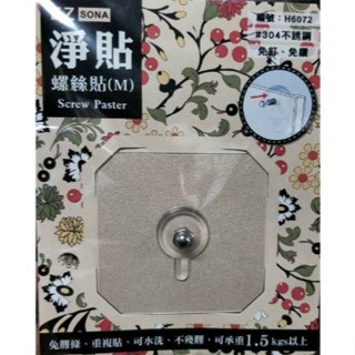 ❈生活電廠$$$$❈ H6072(M)淨貼螺絲貼-臺灣製造