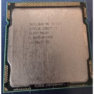 中古良品 Intel i5-760 處理器 附原廠盒裝及原廠風扇