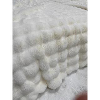 FRYE 托斯卡納泡泡兔絨蓋毯 毯子 毛毯 蓋毯 高密度200*230 輕奢家居毯子 加大雙人毯 非常暖！！