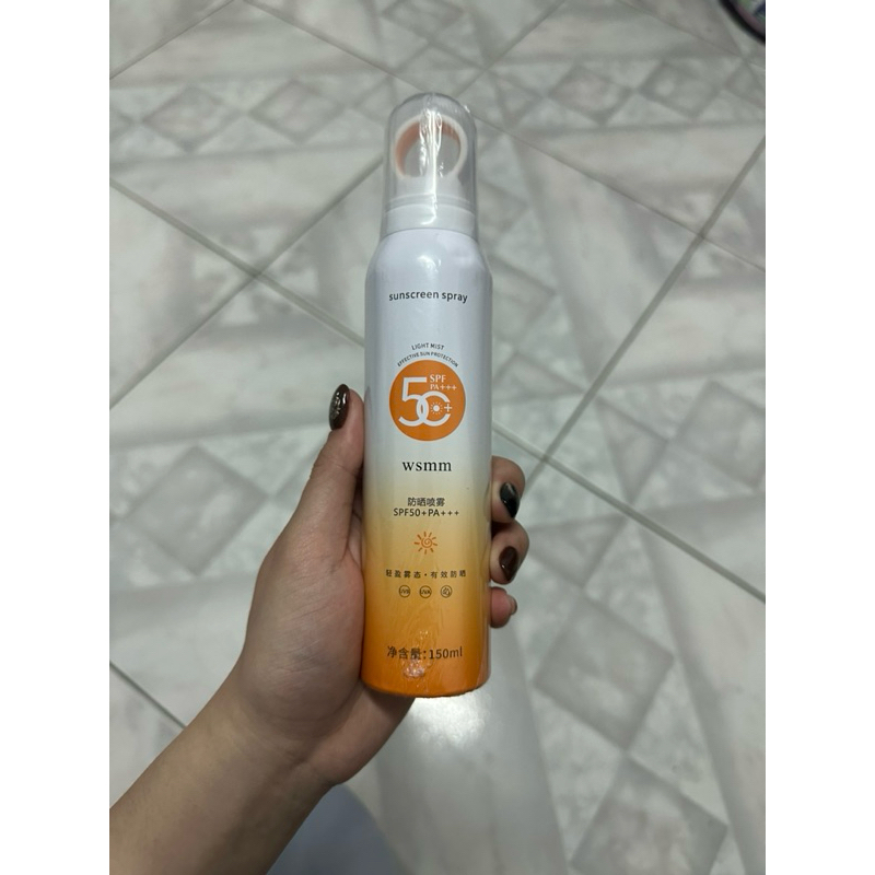 WSMM防曬噴霧SPF50+PA+++