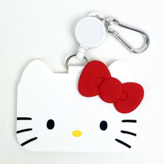 p+g design Hello Kitty 登山扣 矽膠 伸縮 票卡夾 日本代購 凱蒂貓