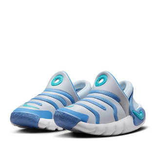 Nike Dynamo 2 Easyon PS 中童 藍 毛毛蟲鞋 套入式 無鞋帶 休閒鞋 FD0553-004