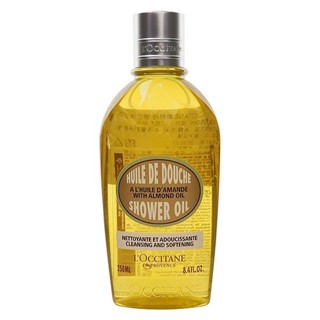 【L'OCCITANE 歐舒丹】杏仁沐浴油250ml｜輕盈質地 所有膚質適用 溫和潔淨 D107812