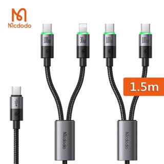 🔥現貨快速出貨🔥MCDODO麥多多麥 滿分系列PD 100W 一分二數據線 一分二充電線 雙Type C充電線 蘋果快充