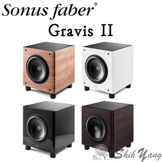 義大利製 Sonus Faber Gravis II 主動式重低音 10吋 平均350瓦 公司貨保固一年